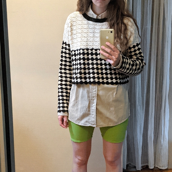 LACAUSA ribbed bike shorts, size S - Picture 4 of 4